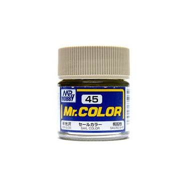 Mr Hobby (Gunze) C045 Mr Color Semi Gloss Sail Color Lacquer Paint 10ml